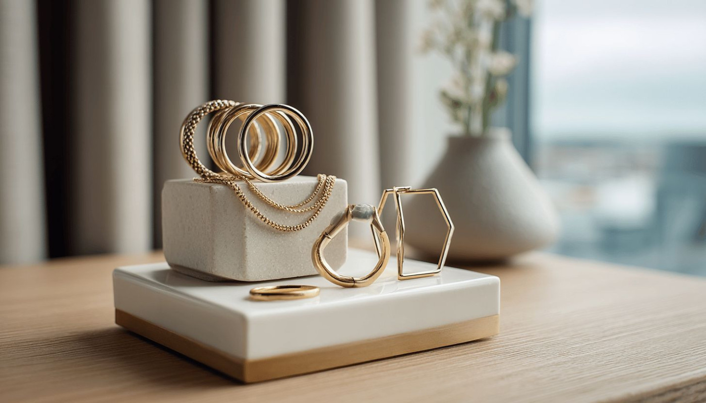 Optimisation de la garde-robe avec des bijoux minimalistes pour un style épuré et tendance